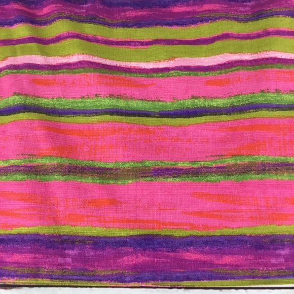 Ann Taylor Multicolored Striped Skirt Size 8 - Picture 7 of 7